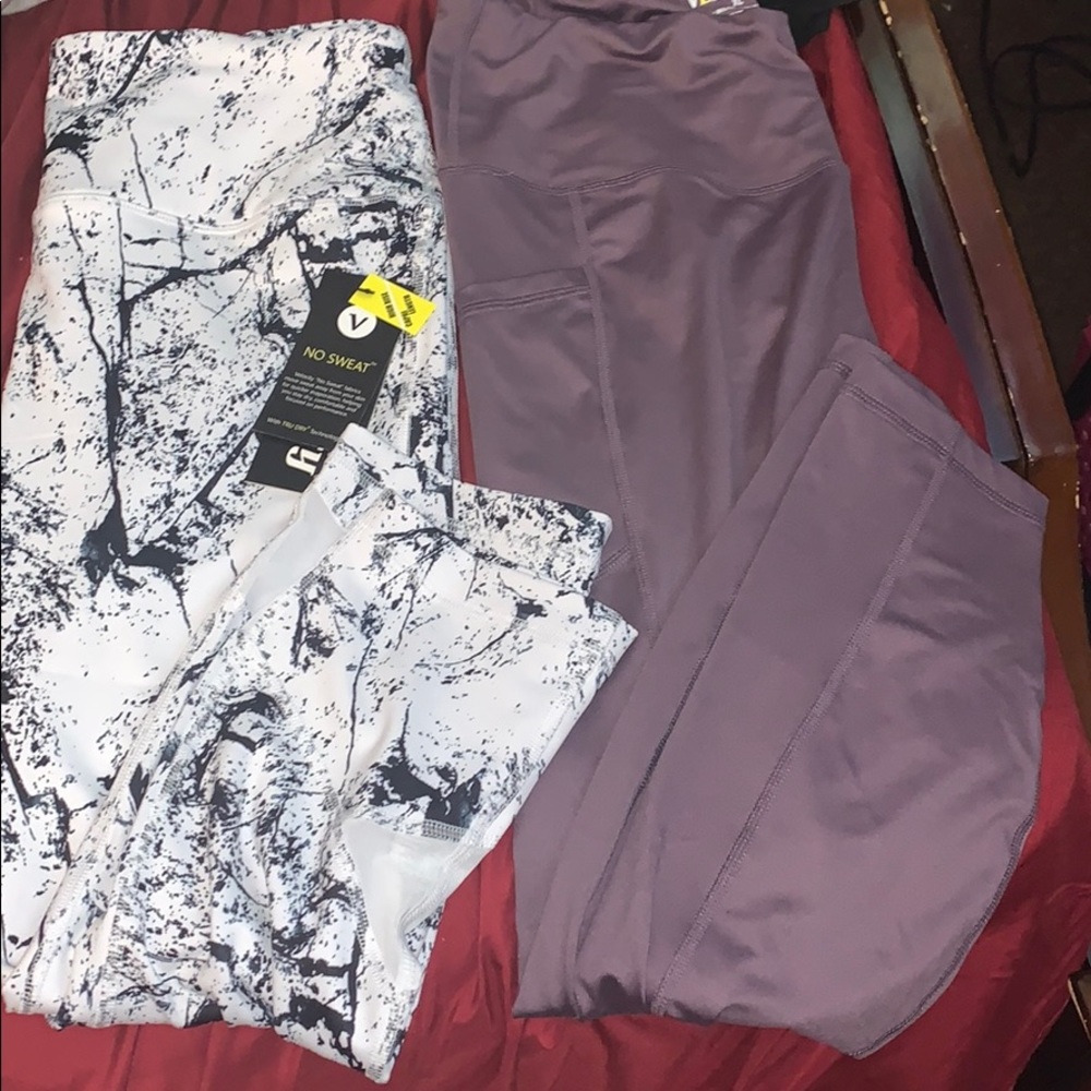 2 pairs of Velocity leggings